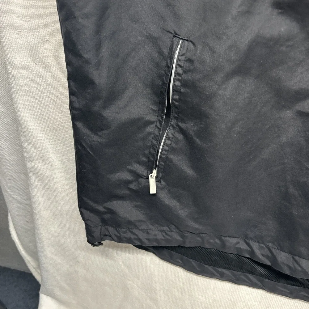 The Weather Co Vest Men's 2X Large Polyester Zip Up Front Pocket Black VTG Y2K